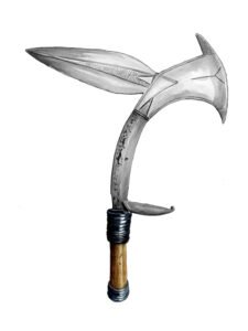 Fang, throwing knife 17, Gabon