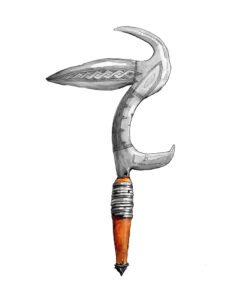 Fang, throwing knife 14, Gabon