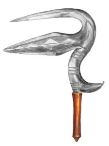 Fang, throwing knife 16, Gabon