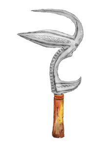 Fang, throwing knife 15, Gabon