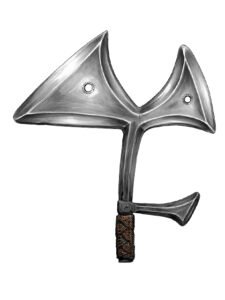 Yangere, Gbaya throwing knife 14, C.A. Republic - Congo Brazzaville - Cameroon