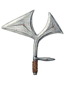 Yangere, Gbaya throwing knife 13, C.A. Republic - Congo Brazzaville - Cameroon