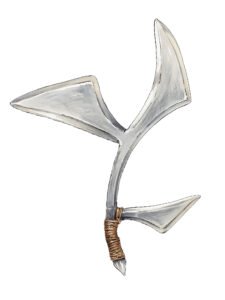 Yangere, Gbaya throwing knife 19, C.A. Republic - Congo Brazzaville - Cameroon