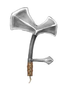 Yangere, Gbaya throwing knife 15, C.A. Republic - Congo Brazzaville - Cameroon