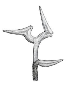 Manza Ngbaka throwing knife 17, C.A. Republic - Congo Brazzaville