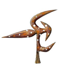 Ngbaka-Mabo throwing knife 28, C.A. Republic - Congo Brazzaville