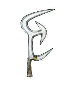 Manza Ngbaka-Mabo throwing knife 15, C.A. Republic - Congo Brazzaville