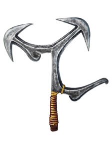 Ngbaka-Mabo throwing knife 23, C.A. Republic - Congo Brazzaville