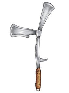 Ngombe throwing knife 12, D.R. Congo