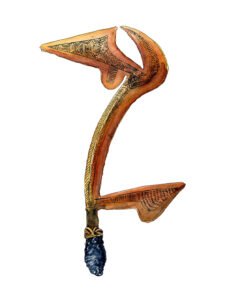 Sangha, Bumali, Djem, throwing knife 11, Congo Brazzaville