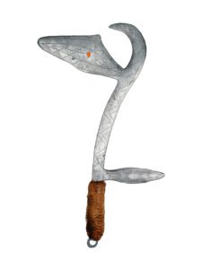 Sangha, Bumali, Djem, throwing knife 10, Congo Brazzaville