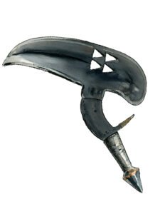 Kota and neighbours' ceremonial throwing knife 21, Gabon