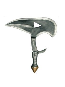 Kota and neighbours' ceremonial throwing knife 19, Gabon