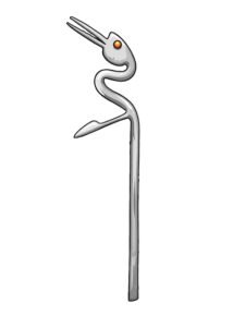 Laka throwing knife 20, Chad